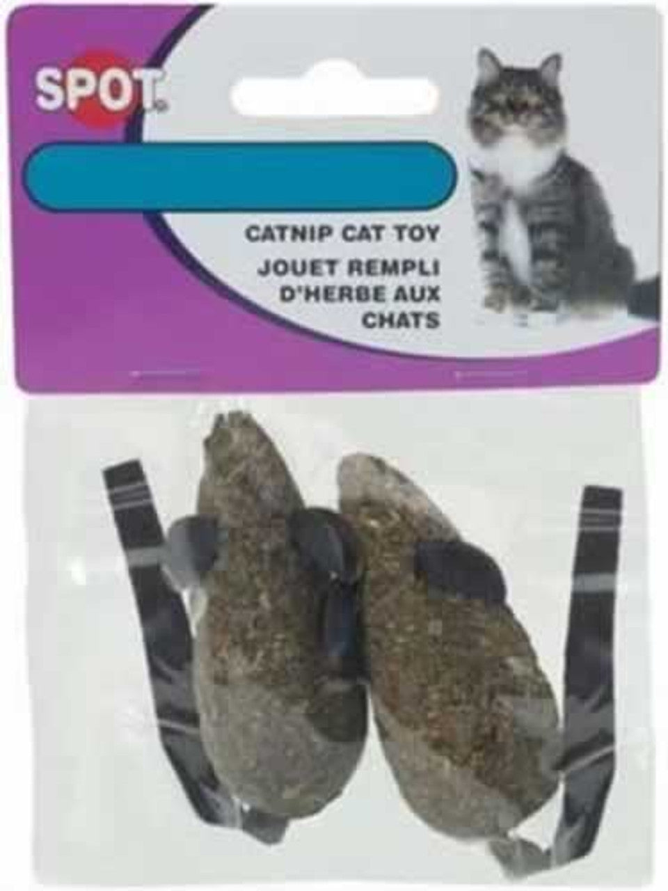 Spot Ethical Pet Cat Toy Catnip Candy Mice 2pk