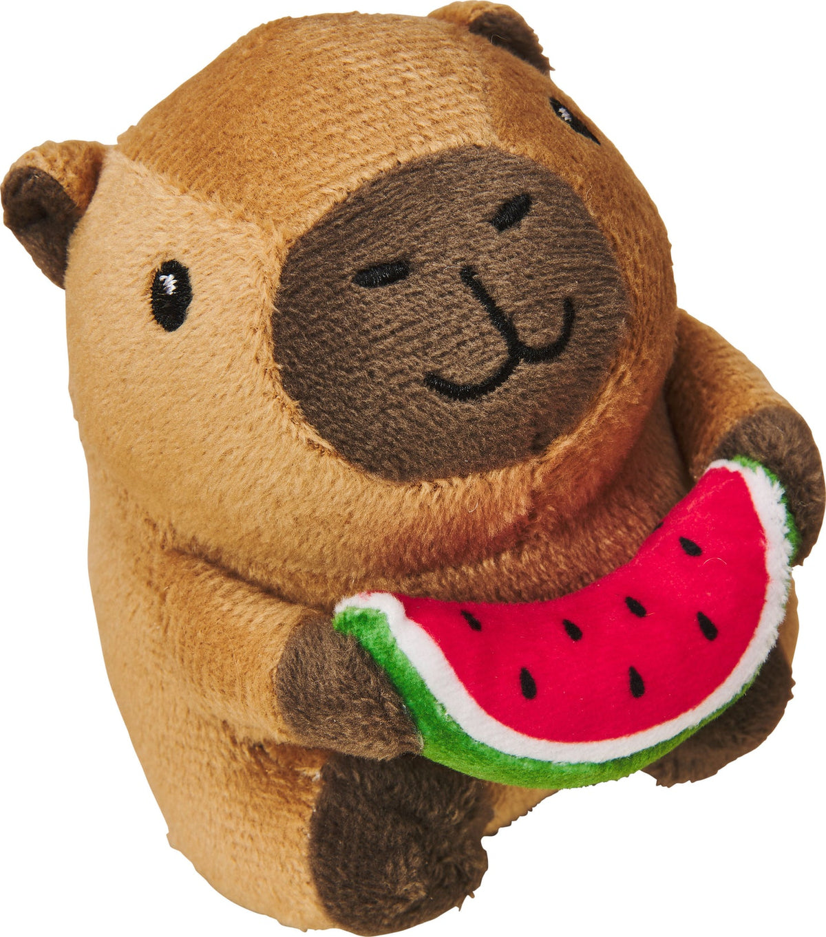 Spot Ethical Pet Capybara With Watermelon Catnip Cat Toy 4in