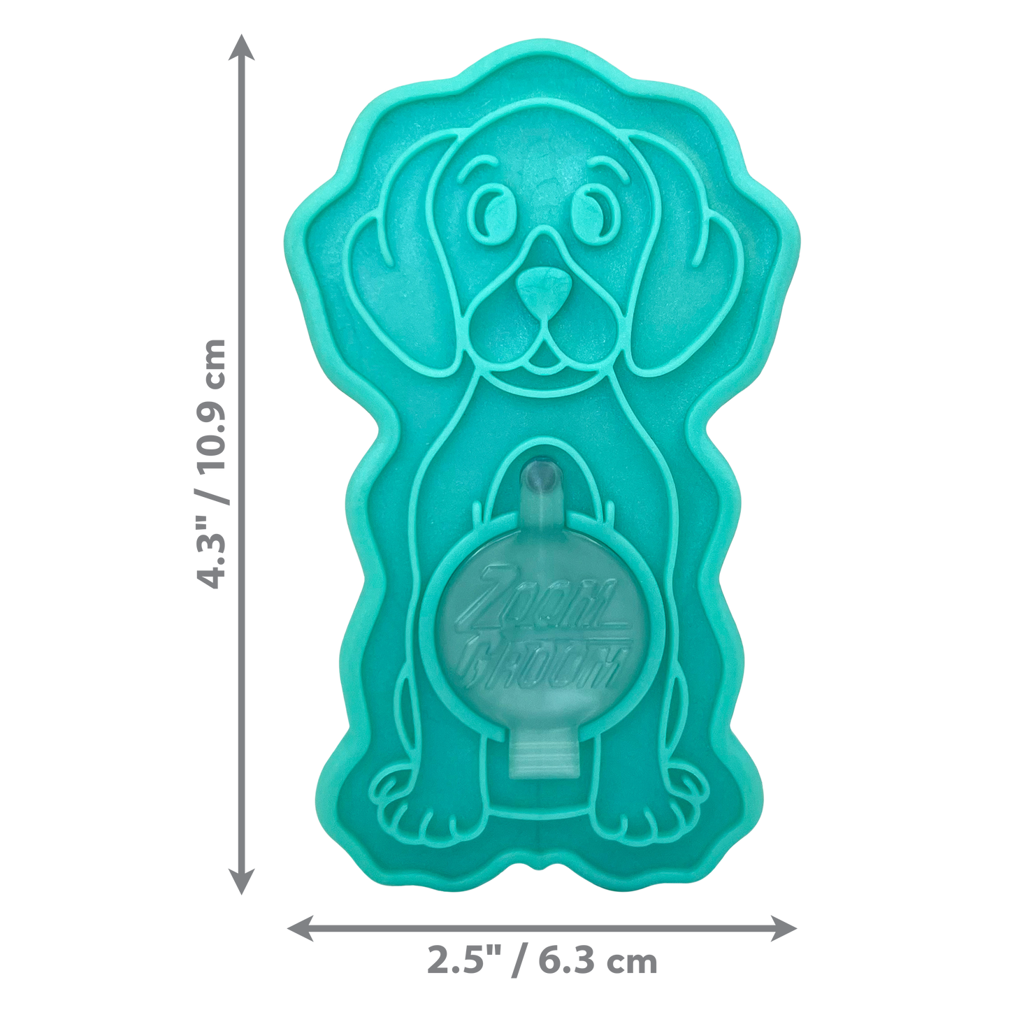 Kong Dog ZoomGroom Large Bubbles