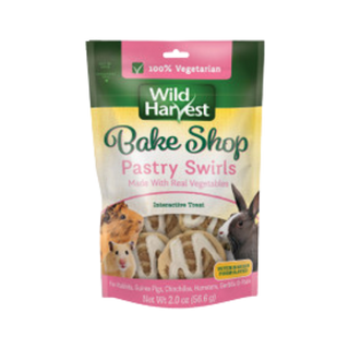 Wild Harvest Bake Shop Pastry Swirls Interactive Small Animal Treats 2 oz