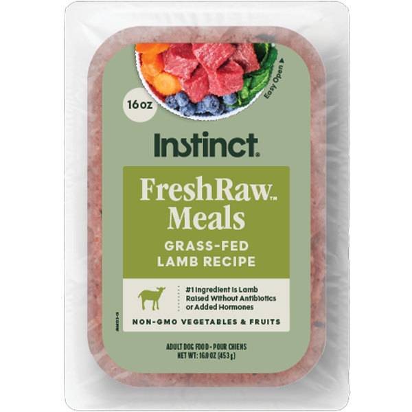 Instinct Dog FreshRaw Meals Grass-Fed Lamb 16oz