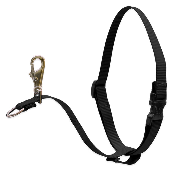 Lupine Basics Black Nylon Dog No Pull Harness Neck 26-38