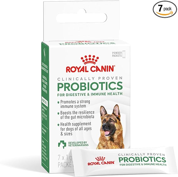 Royal Canin Probiotics for Dogs Digestive and Immune Health Powder Supplement 7pk