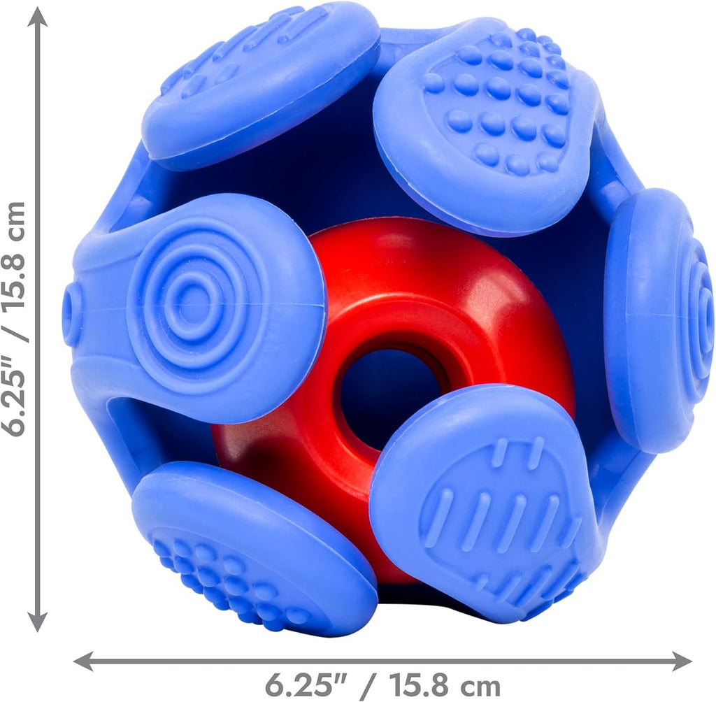 Kong Rewards Wrapz Treat Dispenser Ball Dog Toy Medium