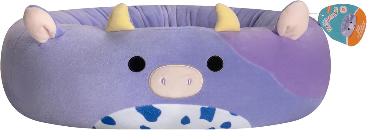 Squishmallows Bubba The Cow Pet Bed 30 in