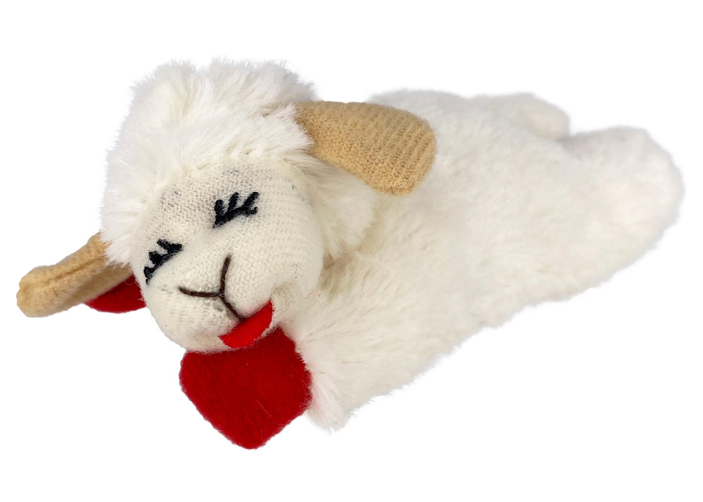 Multipet Cat Plush Toy Lamb Chop 4in