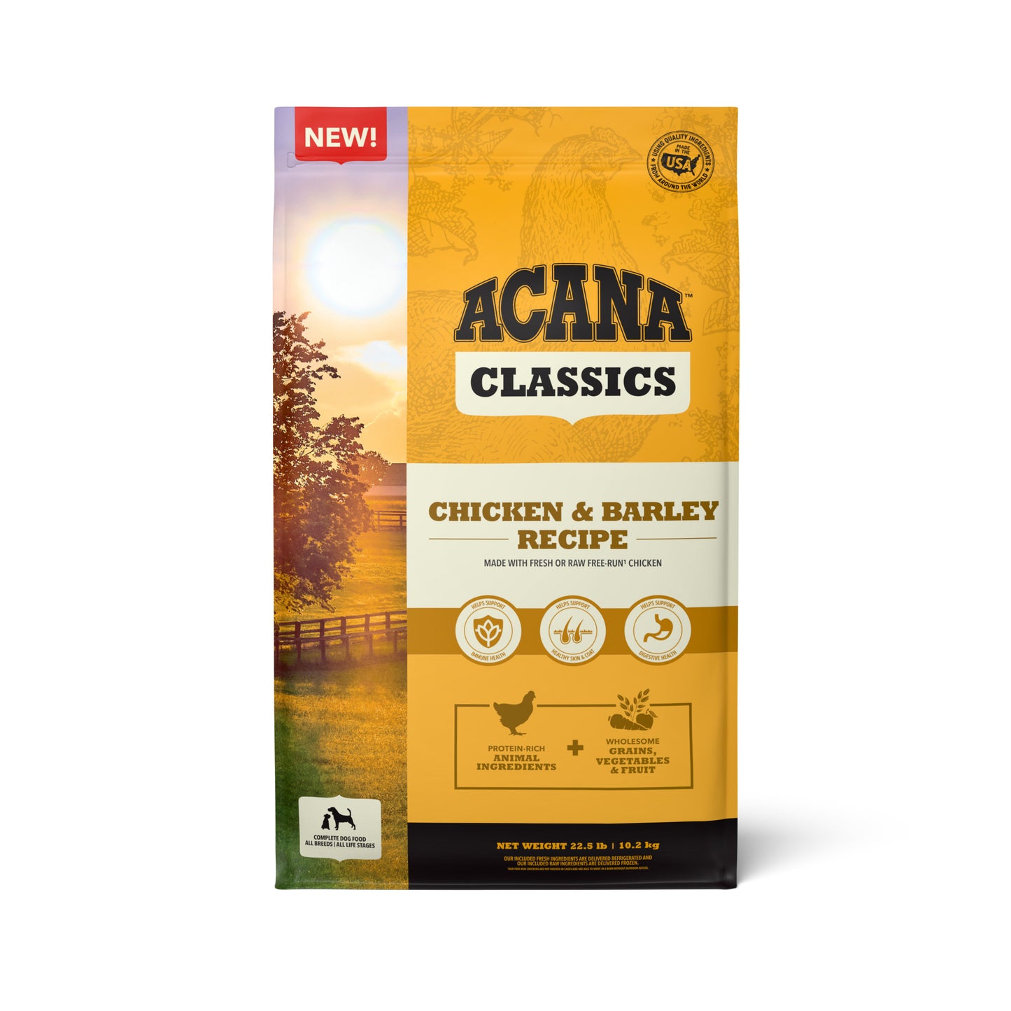 ACANA Classics Chicken & Barley Recipe 22.5lb
