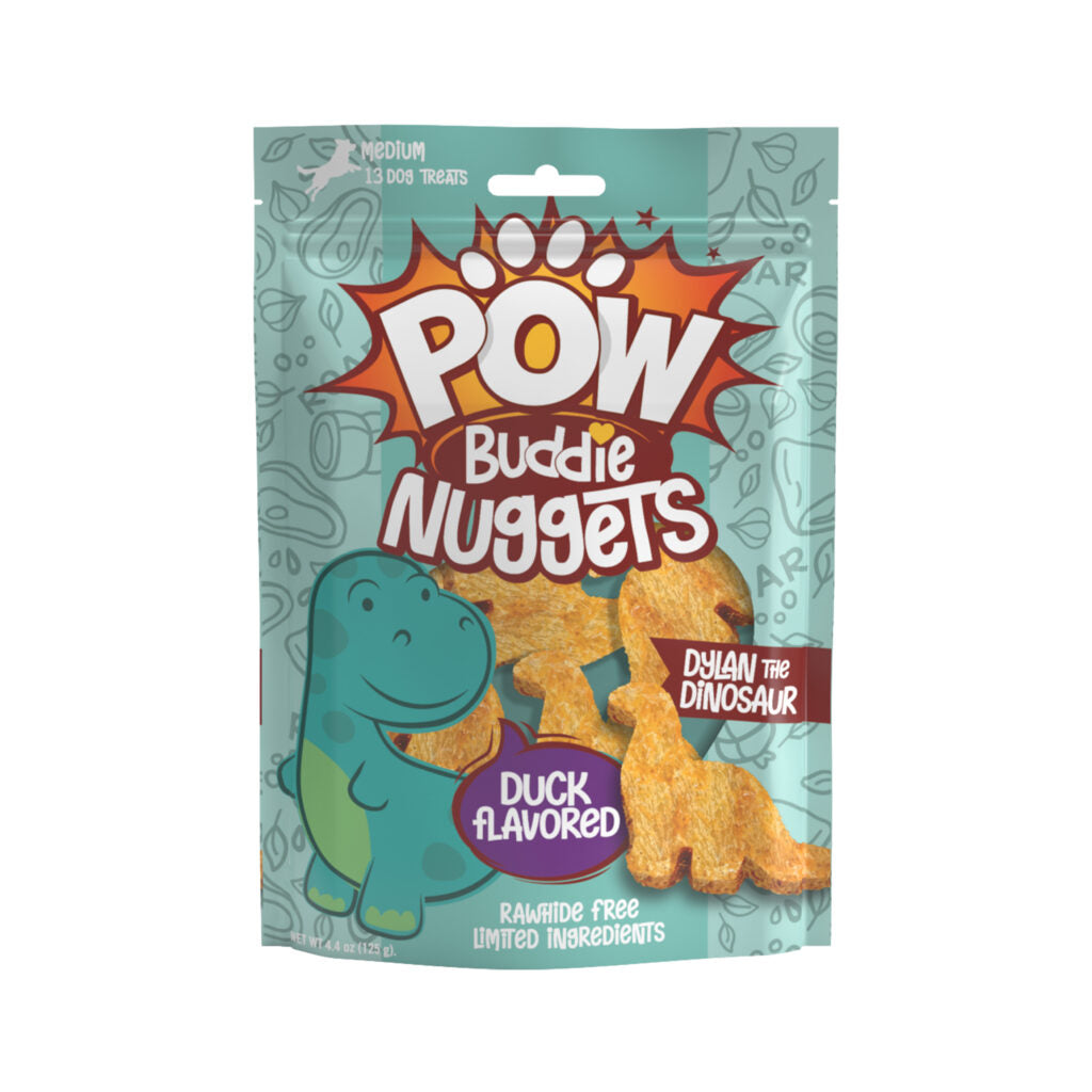 Spot Ethical Pet Fieldcrest Farms Dog Treat Pow Buddie Nuggets Duck 13Pk