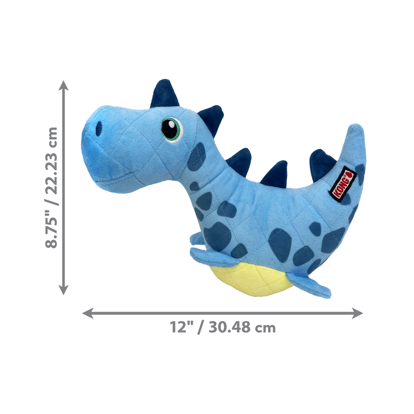 Kong Dog Toy Dynos Roars Blue Medium