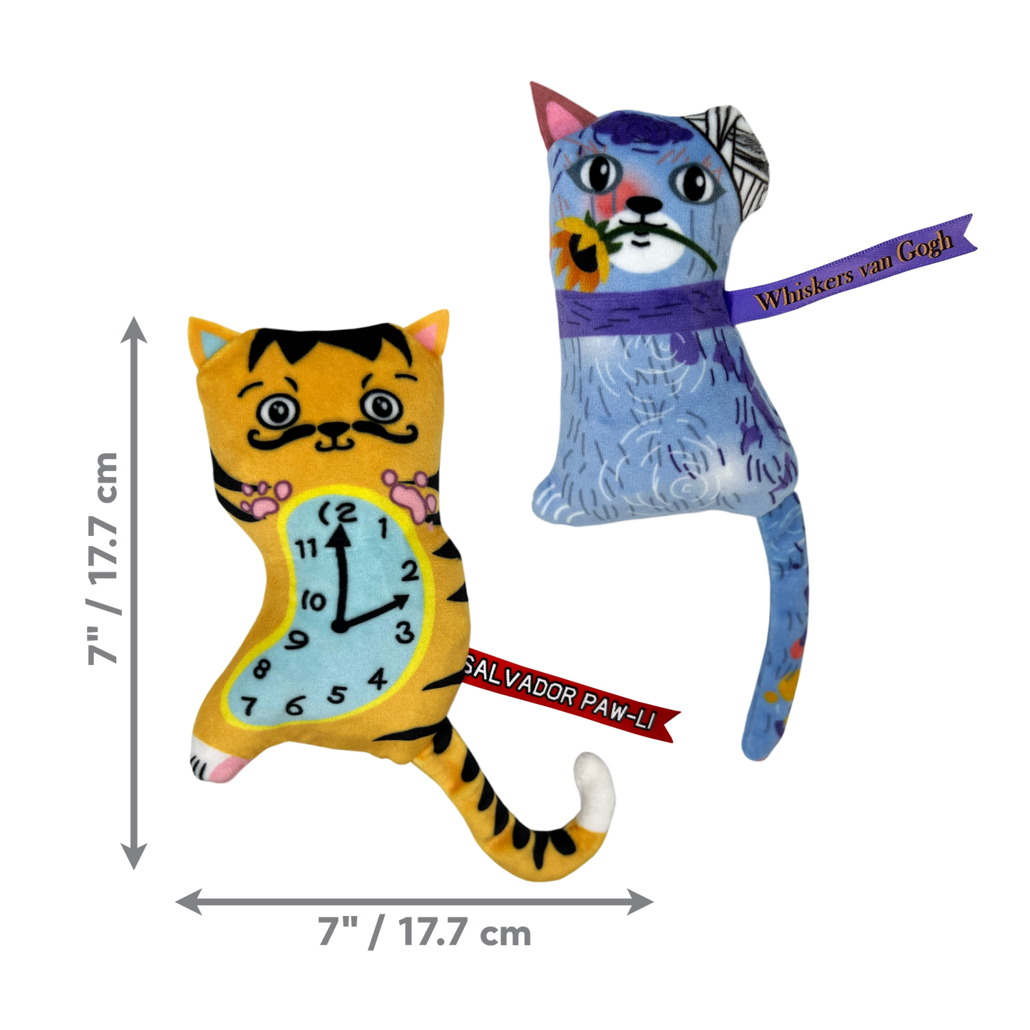 Kong Cat Toy Artz Dali / van Gogh 2-pk