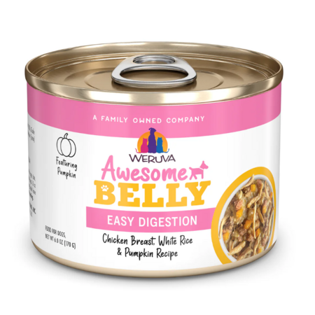 Weruva Dog Can Awesome Belly Chicken Rice 6 oz