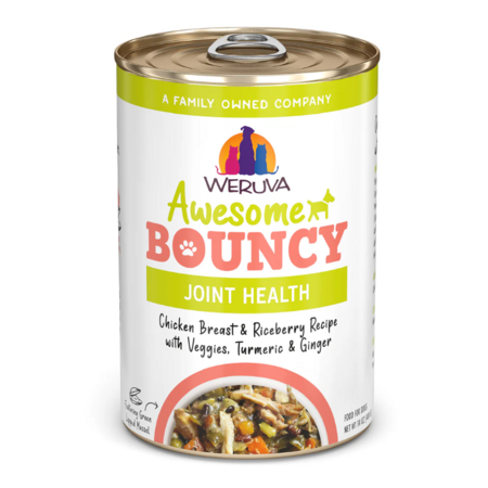 Weruva Dog Can Awesome Bouncy Chicken Veggie 14 oz