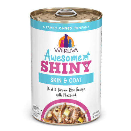 Weruva Dog Can Awesome Shiny Beef Rice 14 oz