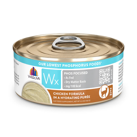 Weruva Cat Can Wx Phos Puree Chicken 5.5 oz