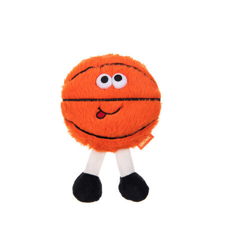 Growl Dog Plush Dog Toy Ball Starz Basketball 8 in