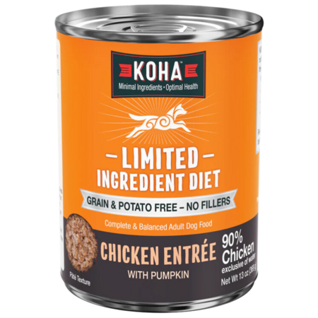 Koha Dog Can GF LID Chicken Entree 13oz