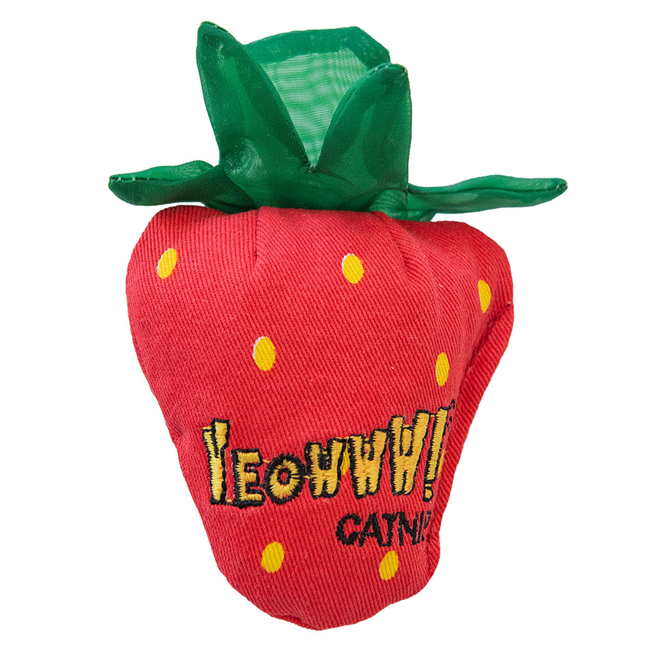 Yeowww Catnip Cat Toy Strawberry Single