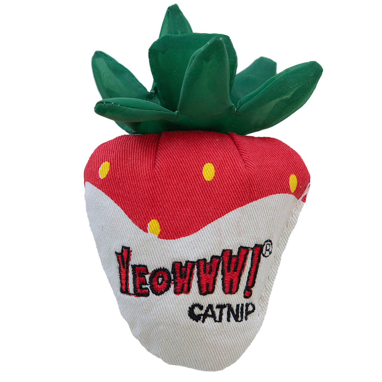 Yeowww Catnip Cat Toy White Chocolate Strawberry Single