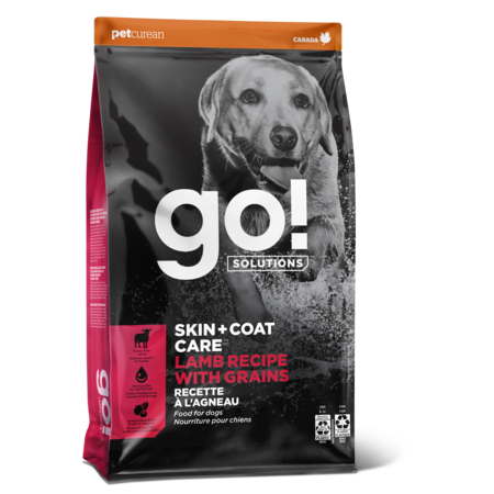 Petcurean Go! Skin and Coat Lamb Meal Recipe For Dog 3.5 lb