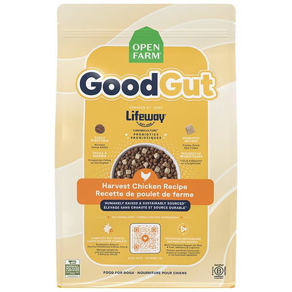 Open Farm Dog Food GoodGut Harvest Chicken 19 lb