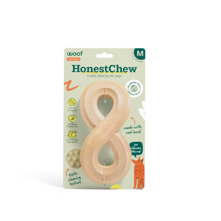 Woof Dog Toy HonestChew Infinity Bone Medium