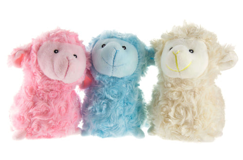 Spot Ethical Pet Dog Toy Spot Snuggle Lamb Pastel Assorted