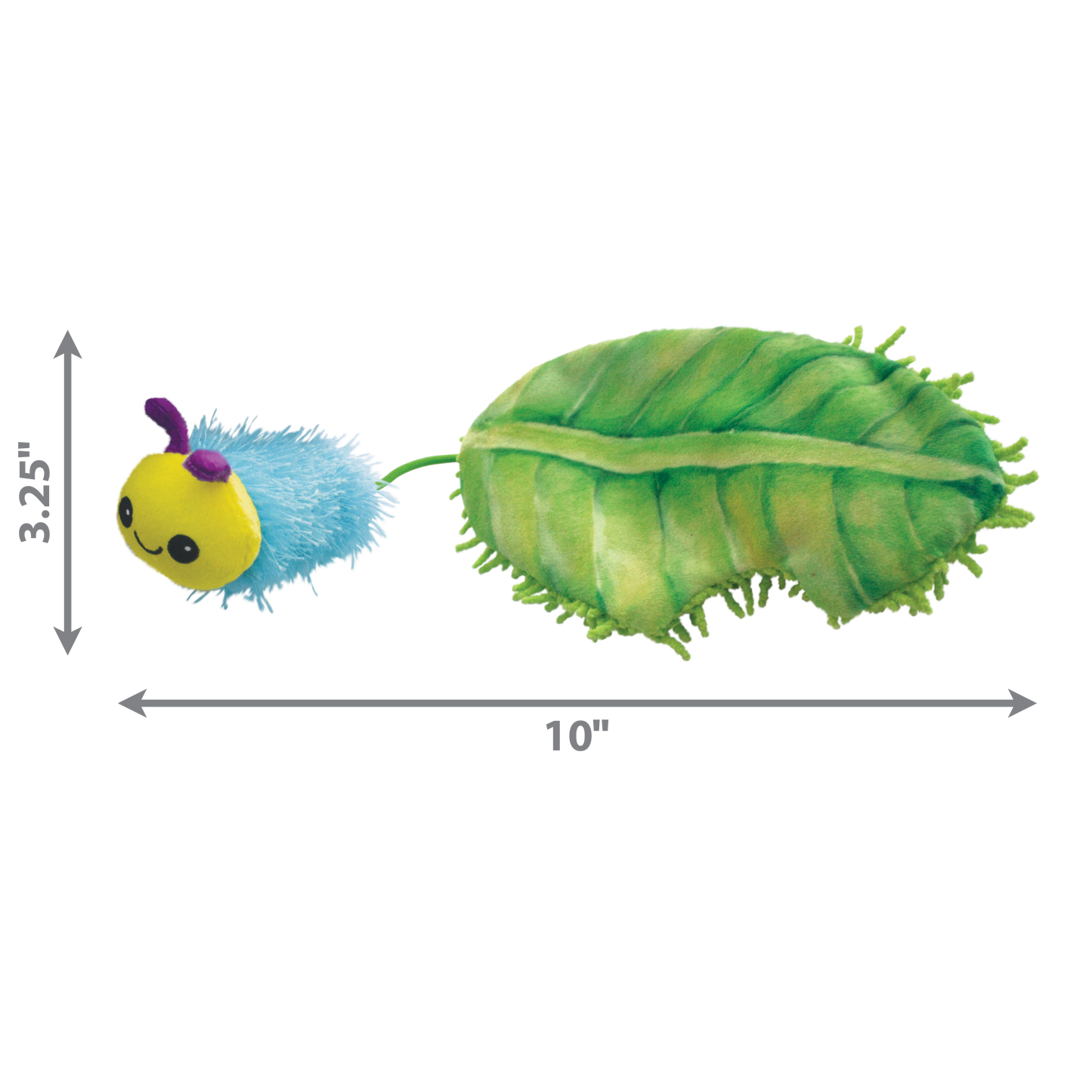 Kong Cat Toy Flingaroo CATerpillar