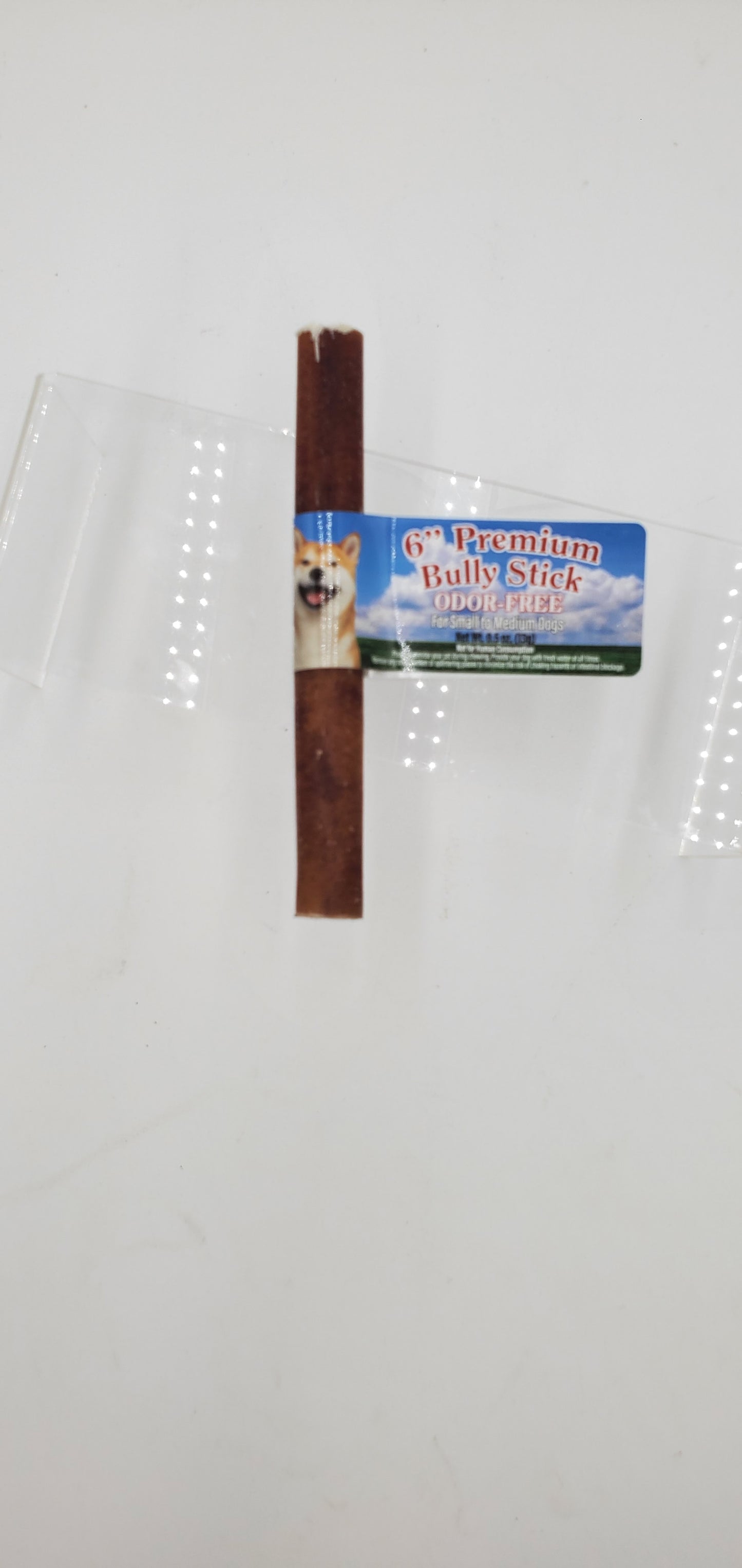 Nature's Own USA Dog Treat Bully Stick Odor Free 6in