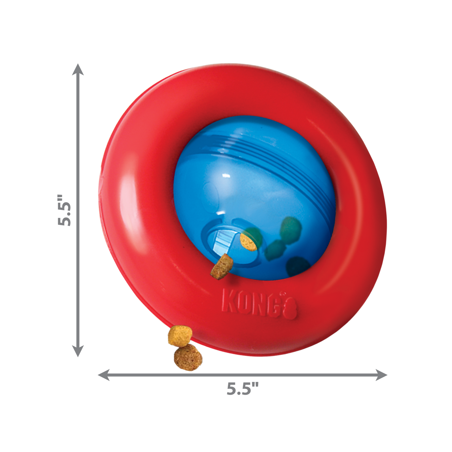 Kong Dog Toy Gyro Large Treat Dispenser