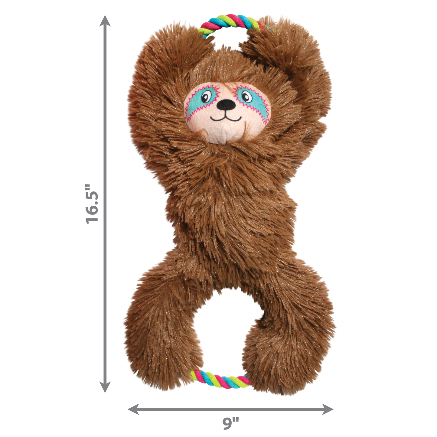 Kong Dog Toy Tuggz Sloth eXtra Large