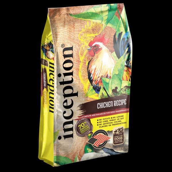Inception Dry Dog Food Chicken Recipe 4lb
