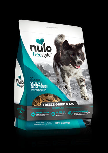 Nulo Free Style Dog Freeze Dried Raw Grain Free Salmon 8oz