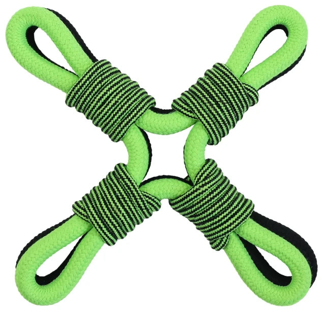 Jolly Pets Tik-Tak-Tugzz X Small Green