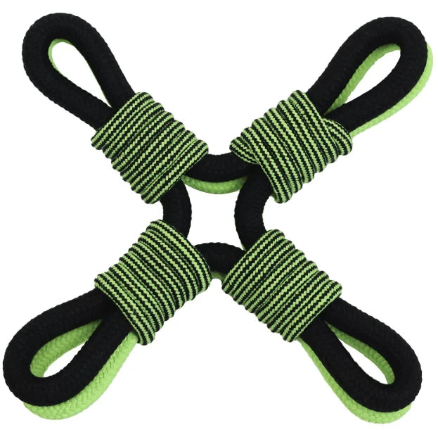 Jolly Pets Tik-Tak-Tugzz X Large Green