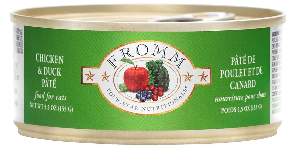 Fromm Chicken & Duck Pate Wet Cat Food 3oz