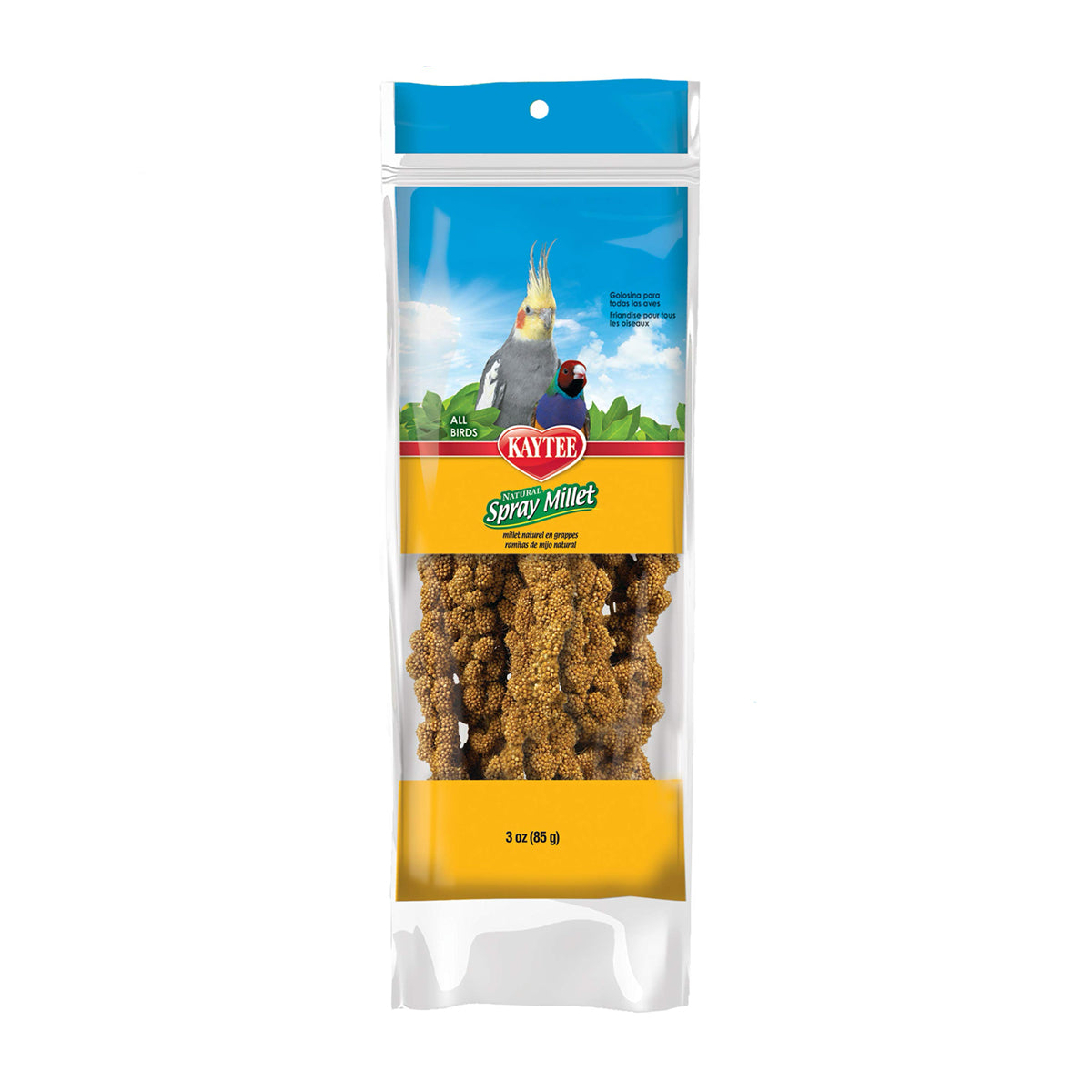 Kaytee Natural Spray Millet, 3oz Bag