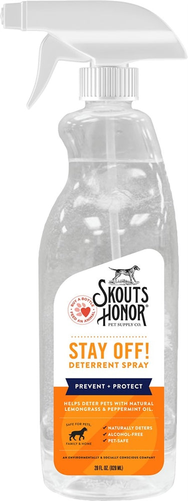 Skout's Honor Super Sour Stay Off Spray for Dogs 28oz