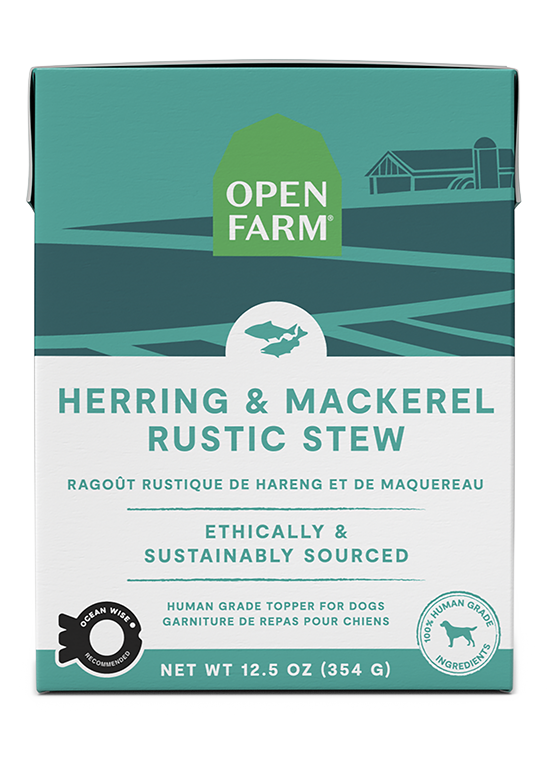 Open Farm Herring & Mackerel Rustic Blend For Dogs 12.5oz Tetra