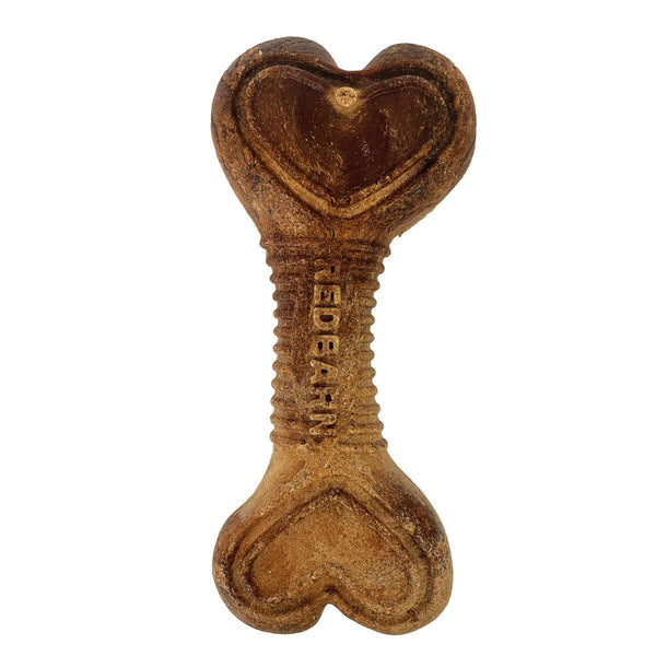 Redbarn Dur-A-Bulls Hickory BBQ Dental Chew For Dogs Bone Single