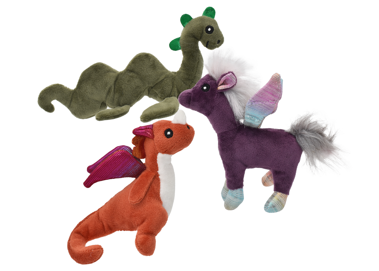 Multipet Cat Plush Toy Mythical Creatures Mini Assorted