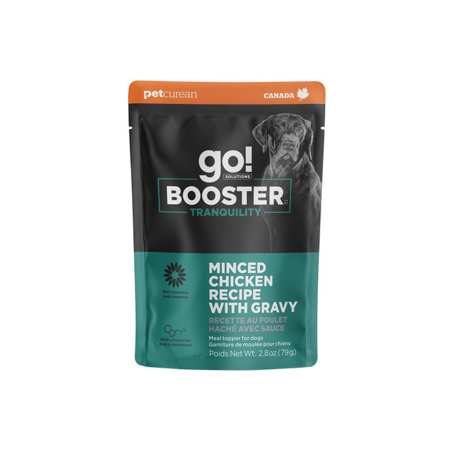 Petcurean Go! Booster Tranquility Minced Chicken With Gravy For Dog 2.8 oz