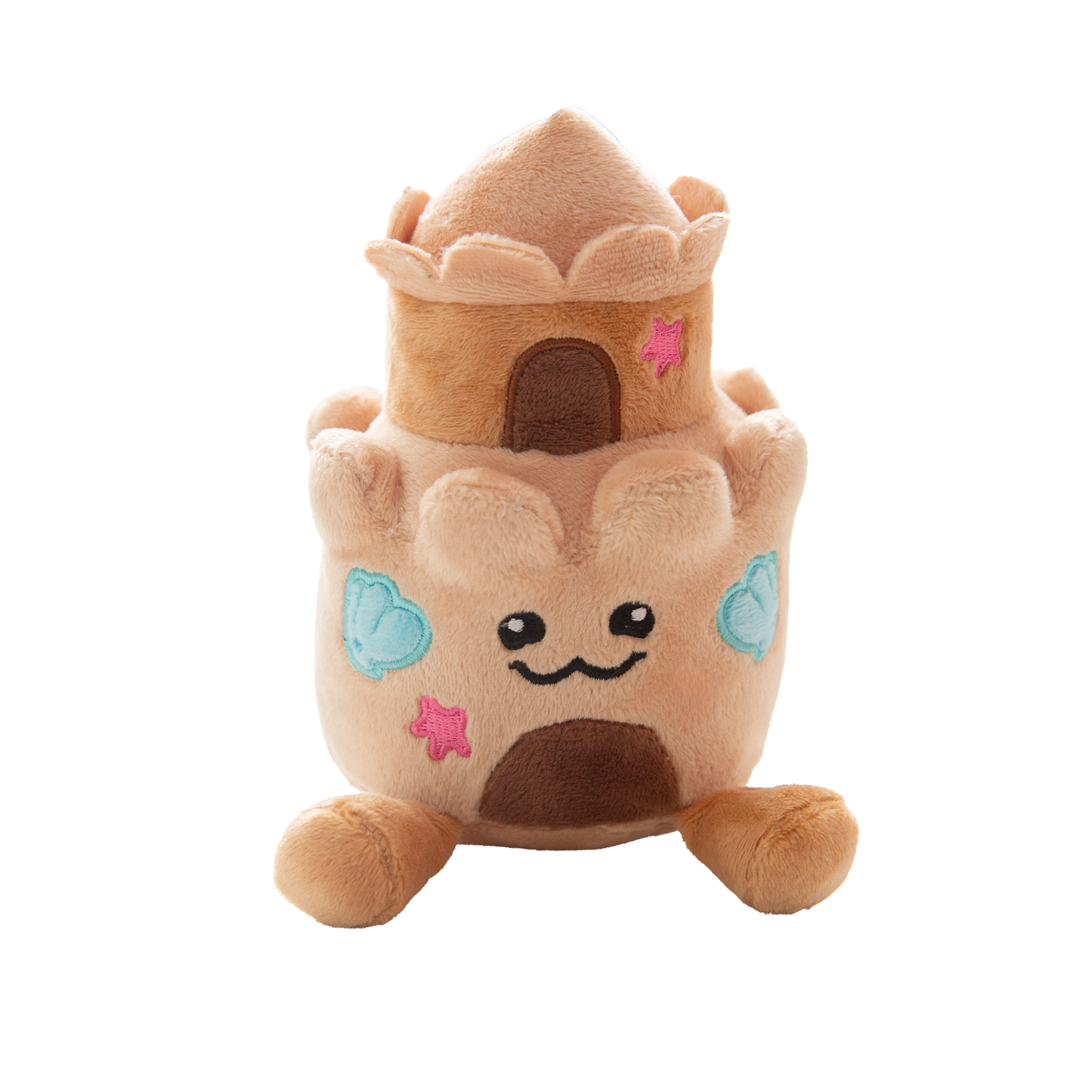 Snugarooz Plush Dog Toy Snugz Castle 6in