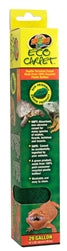 Zoo Med Eco Carpet Reptile Terrarium Carpet Green 29gal