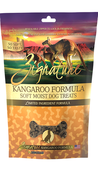 Zignature 4oz Soft Treats Kangaroo