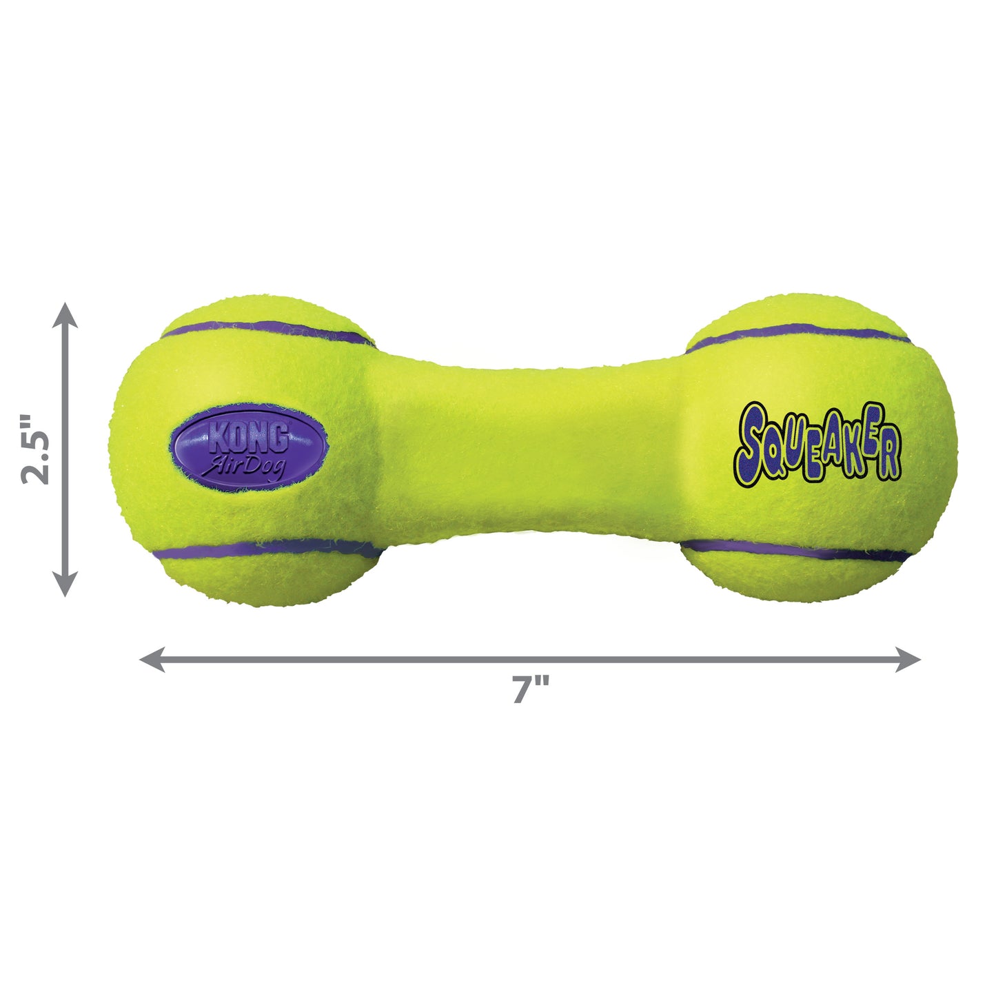 Kong Dog Toy AirDog Squeaker Dumbbell Medium