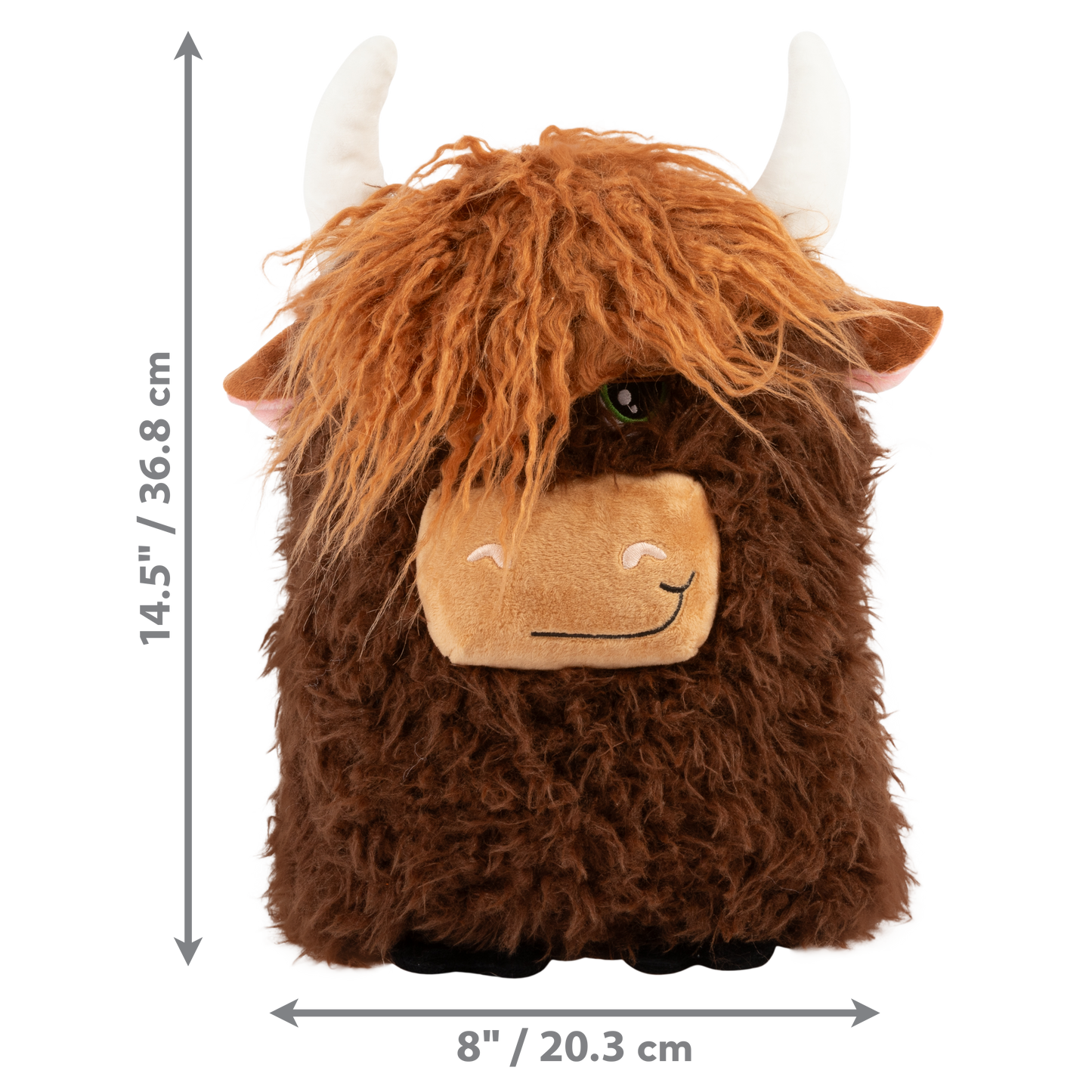 Kong Dog Toy Comfort Jumbo Highland Cow Assorted