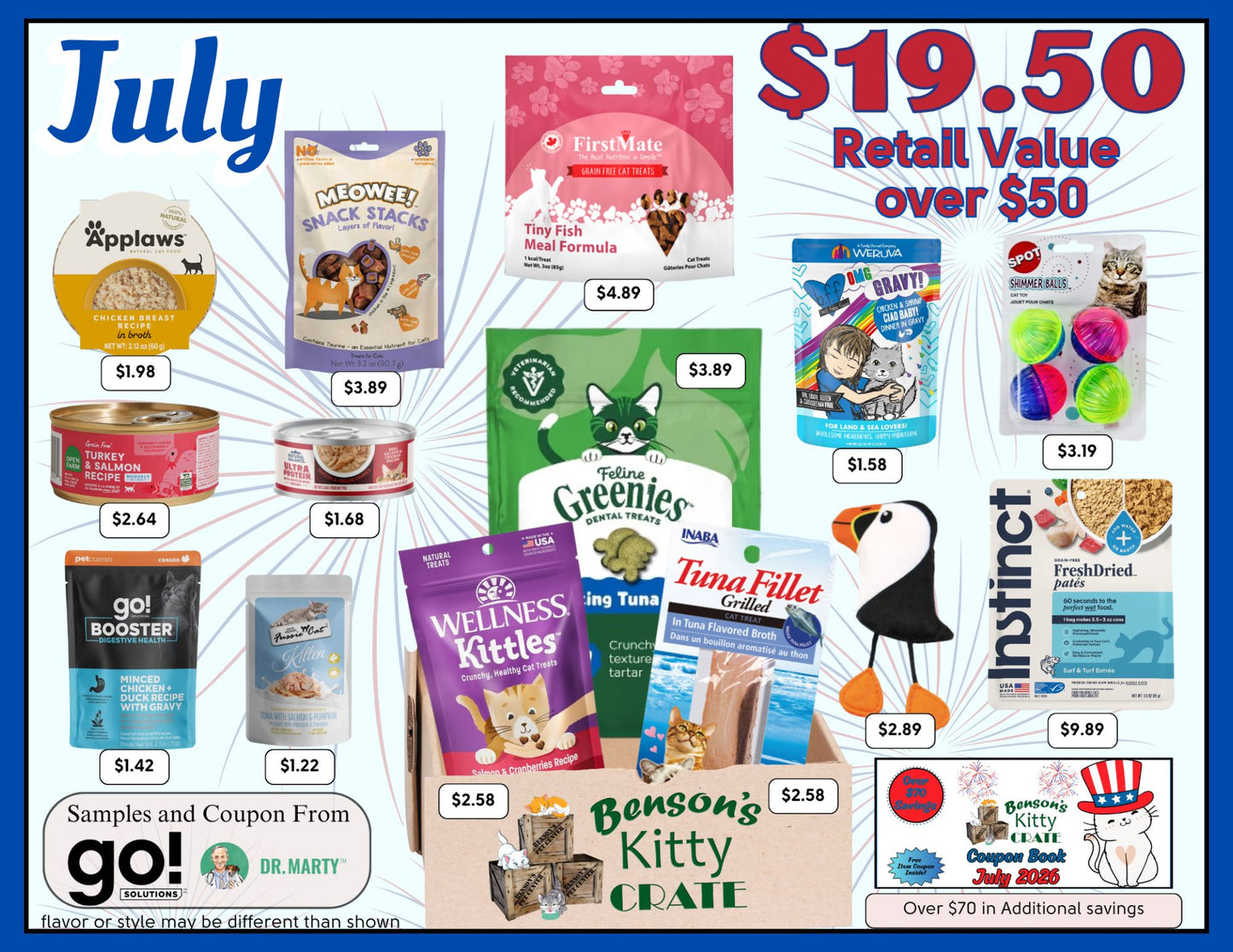 Benson's Kitty Crate for Cats - July 2026