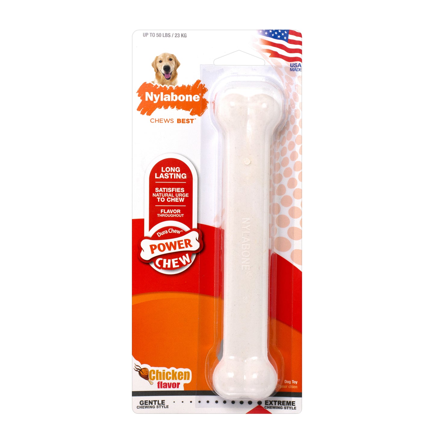 Nylabone Power Chew Dog Toy Chicken Large/Giant