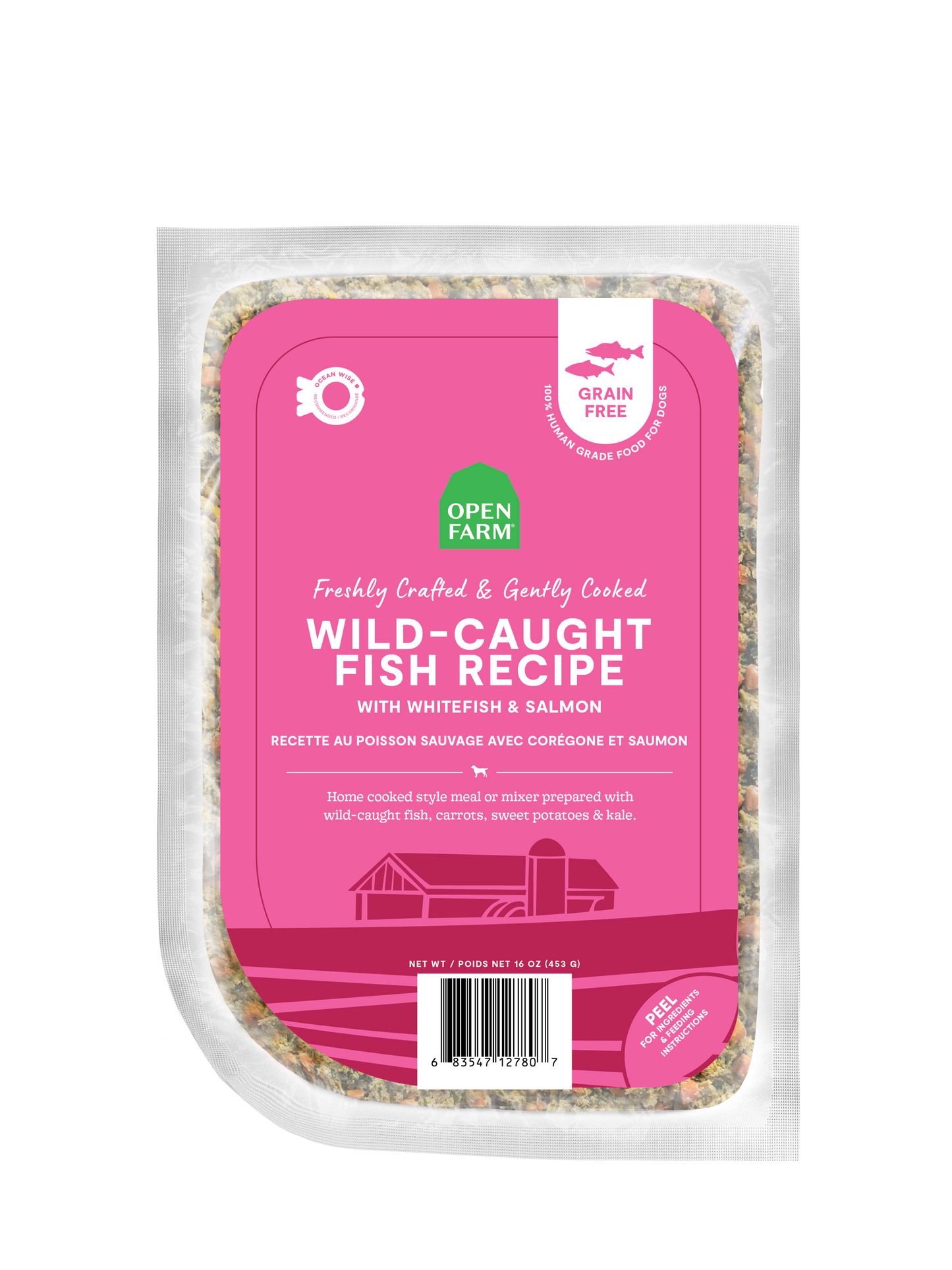 Open Farm Open Farm Gently Cooked Wild-Caught Fish Recipe 16oz Pouch