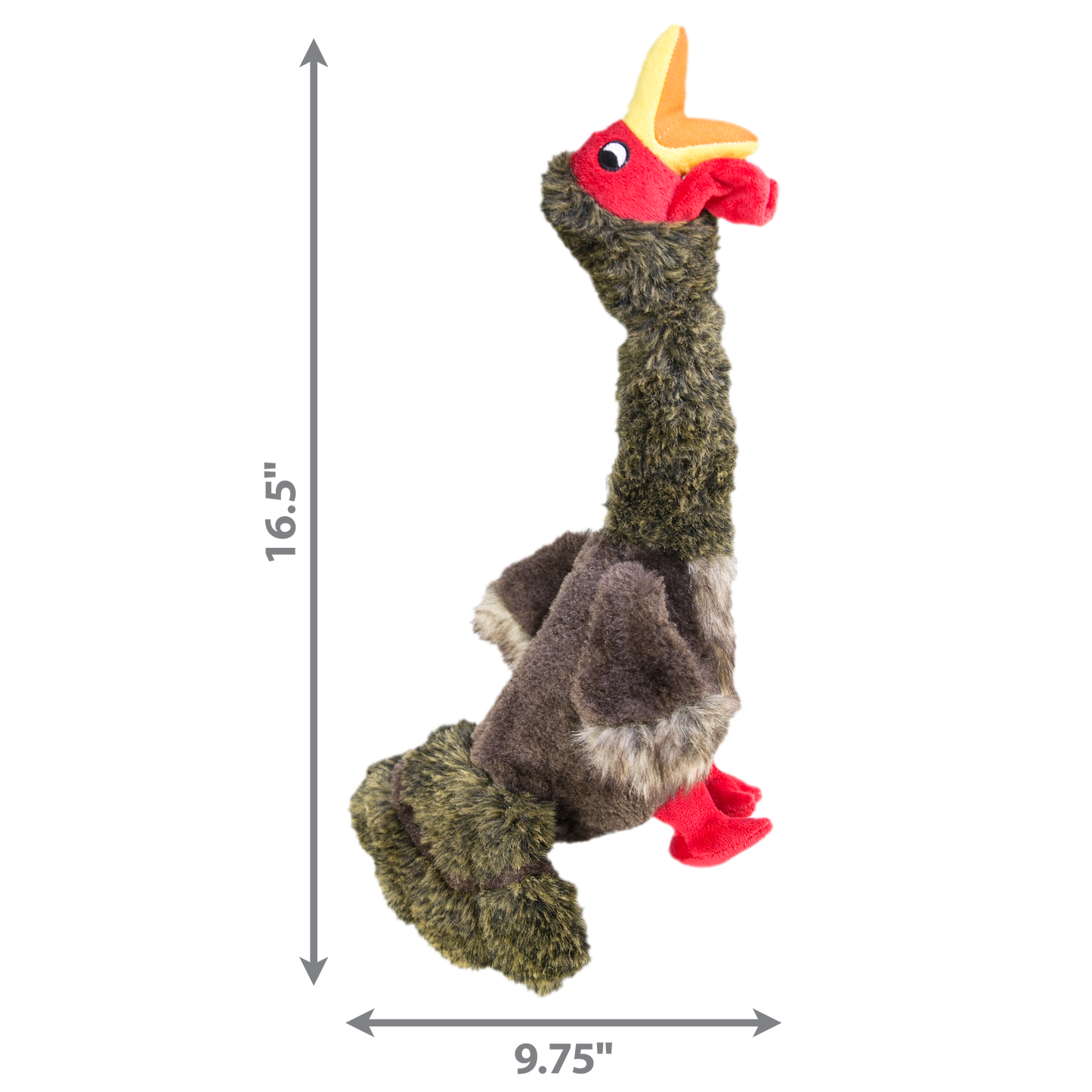 Kong Dog Toy Shakers Honkers Turkey Large